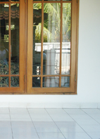Eingang Haus Bali